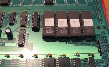 Take out the rightmost eprom